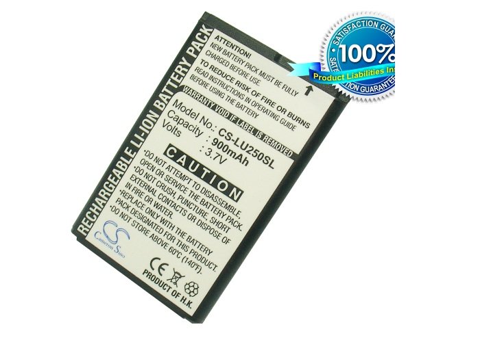 LG U250 аккумулятор 900mAh
