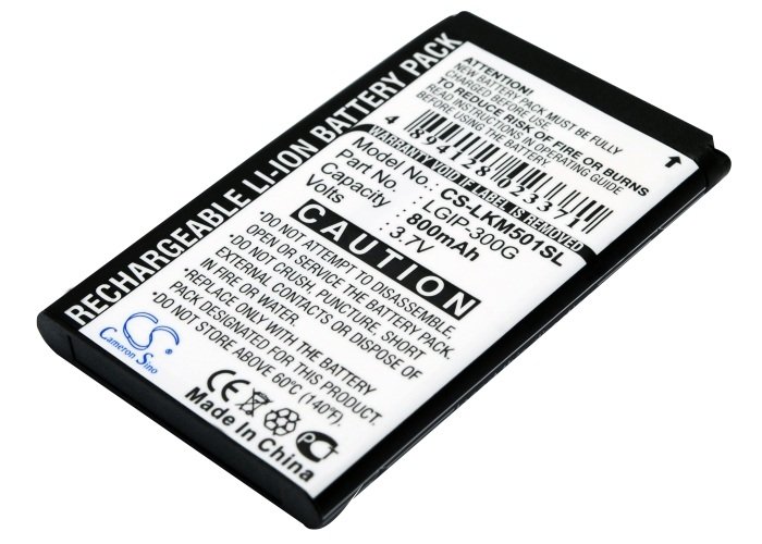 LG KM501, KG501, GM600 аккумулятор 800mAh