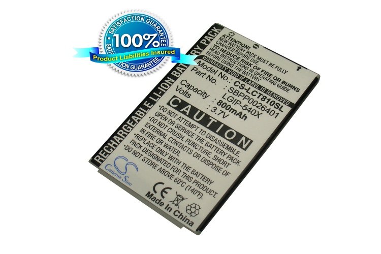LG CT810, CT810 Incite, KT878 аккумулятор 800mAh