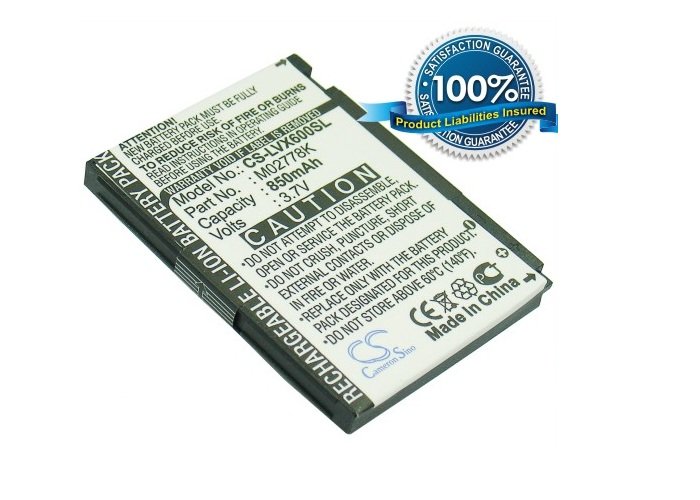 LG LX600, Lotus аккумулятор 850mAh