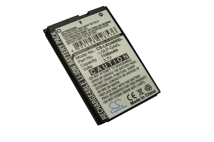 LG U400 аккумулятор 1100mAh