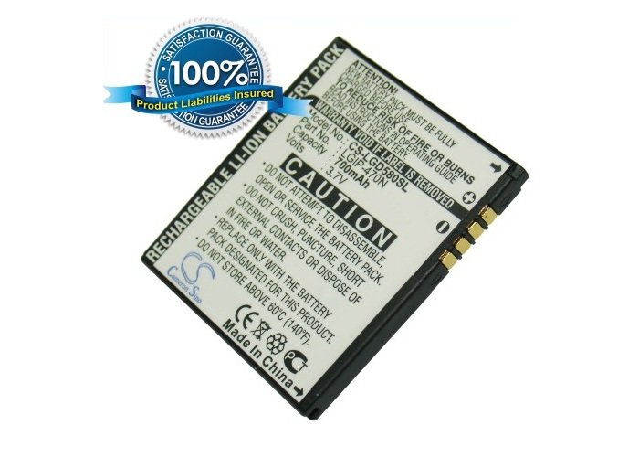 LG GD580, GD580 Lollitop аккумулятор 700mAh