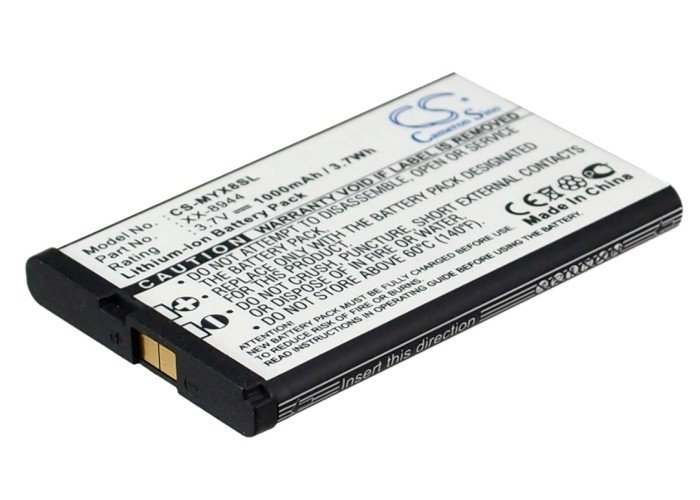 Sagem MYX-8, MYX8 aku 750mAh Li-ion