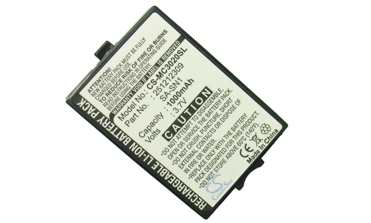 Sagem 3020, 3000, 3016, 3026, 3052, 3042 akumulatoru 1000mAh Li-ion