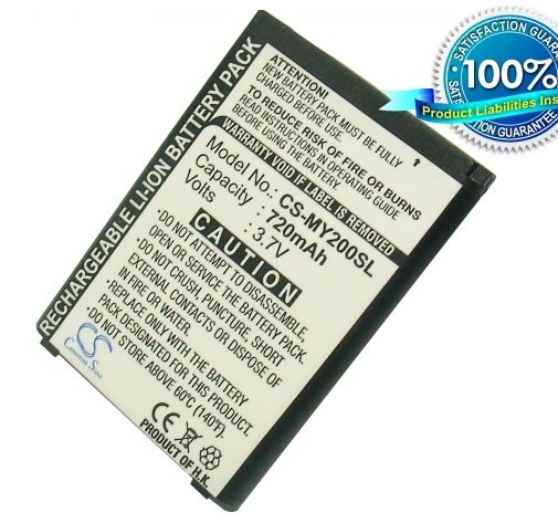 Sagem MY-200X, MY-201X, MY-202X, MY-300C aku 720mAh Li-ion