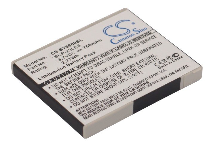 Sanyo SCP-23LBS akumulatoru 750mAh
