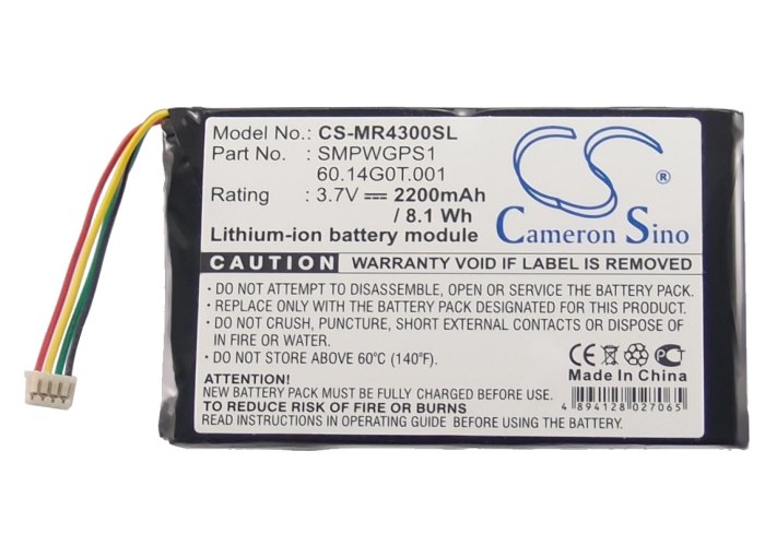 Magellan Maestro 4300 akku 2200 mAh