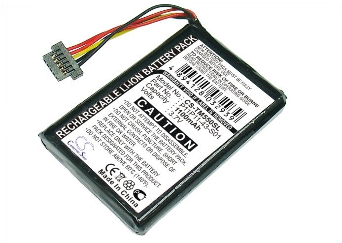 TomTom Go 550 GPS akku 1100mAh