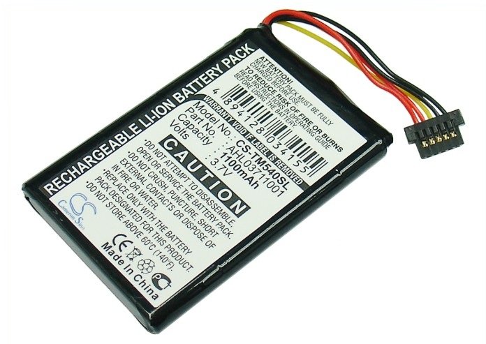 TomTom Go 540 GPS akku 1100mAh