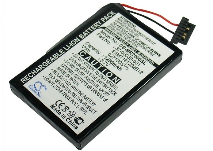 Magellan RoadMate 2000 battery 1250mAh