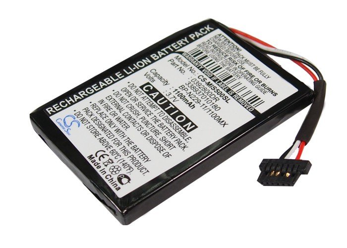 Mitac Mio Moov S500, Moov S556 Li-ion akku 1100mAh