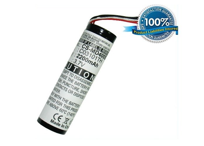 Medion PNA400, PAN405, Transonic 5000 battery 2200mAh Li-ion