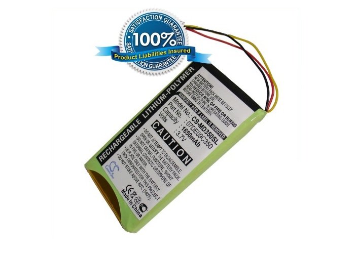 Medion PNA350, GoPal PNA350, GoPal PNA350-S akku 1650mAh Li-PL