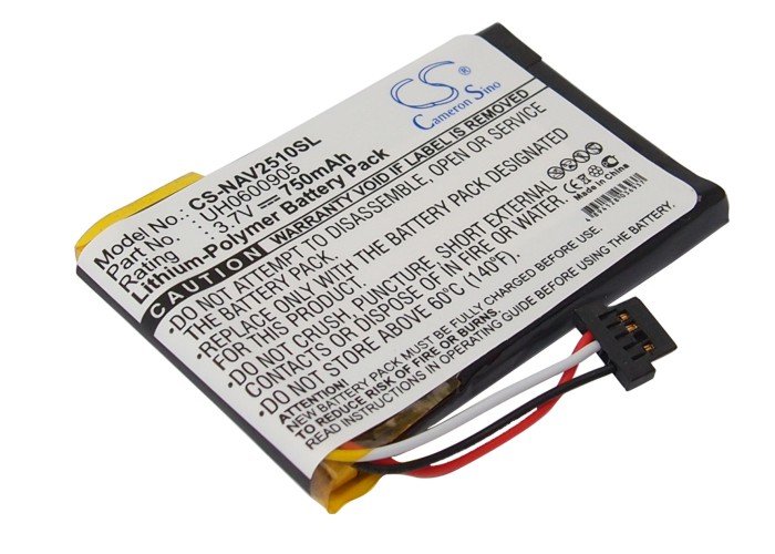 Navigon 2510, 2510 Explorer akku 750mAh Li-PL