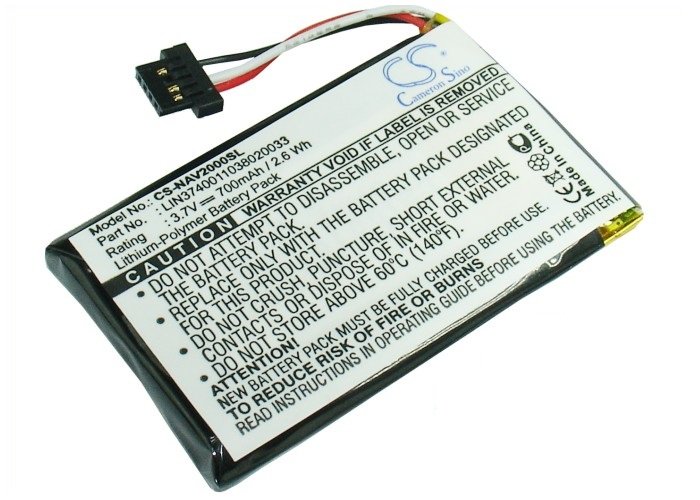 Navigon 20 Easy, 20 Plus akku 700mAh Li-PL