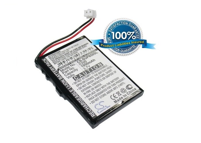 Sureshot 8800, 8850, 1110-1 akku 1050mAh Li-ion