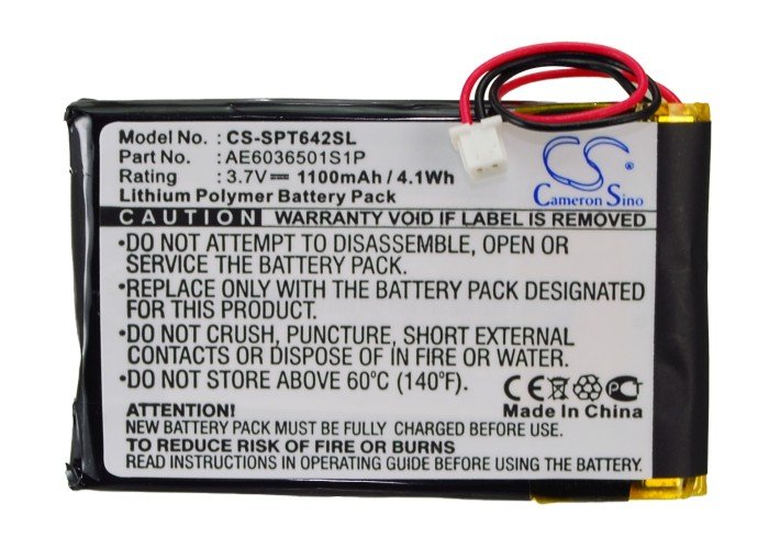 Spetrotec 4642-E434-V12 SEG/N akku 1100mAh