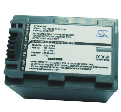 Sony NP-FP90, NP-FP91 battery 2500mAh