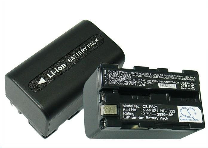 Sony NP-FS20, NP-FS21, NP-FS22 akumulatoru  2880mAh