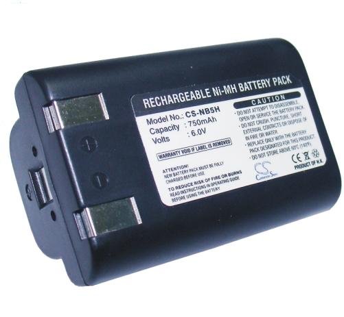 Canon NB-5H battery 750mAh