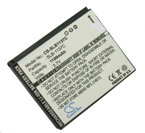 Samsung SLB-1137C battery 1100mAh