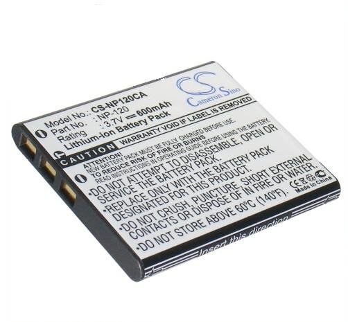 Casio NP-120 aku 600mAh