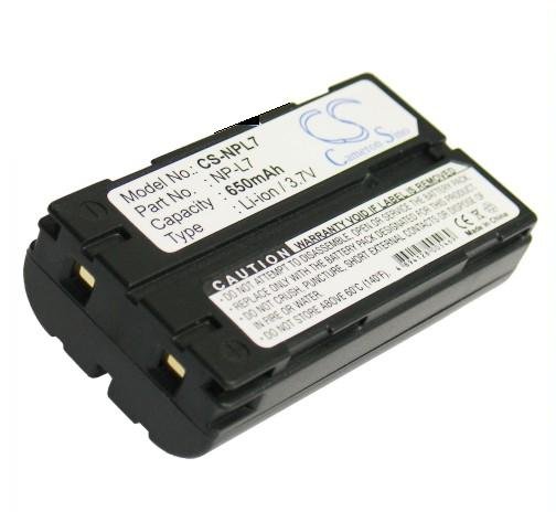 Casio NP-L7 akumulatoru  650mAh