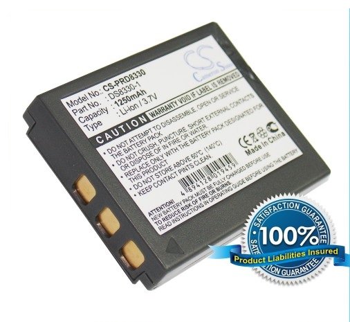 Hitachi 02491-0028-01 kameras akumulators 1250mAh