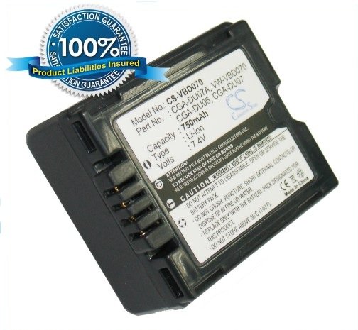 Hitachi DZ-BP7SJ battery 750mAh