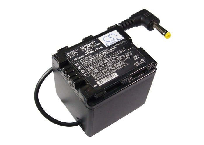 Panasonic VW-VBN130 battery 650mAh