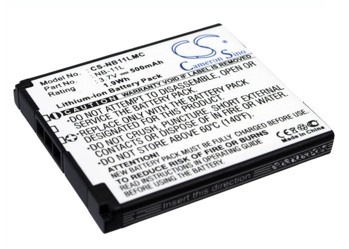 Canon NB-11L battery 500mAh