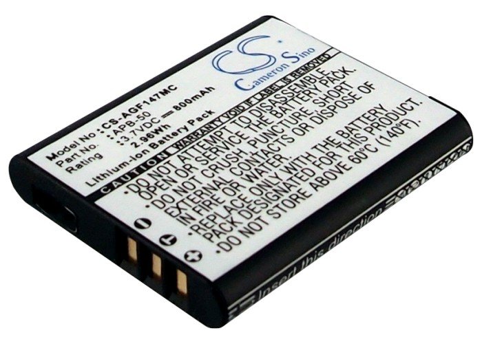 Agfa APB-50 kaamera aku 800mAh Li-ion