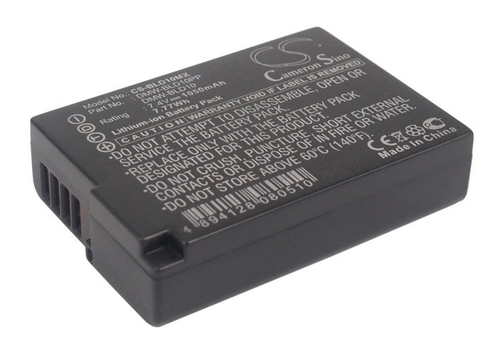Panasonic DMW-BLD10 camera battery 1050mAh