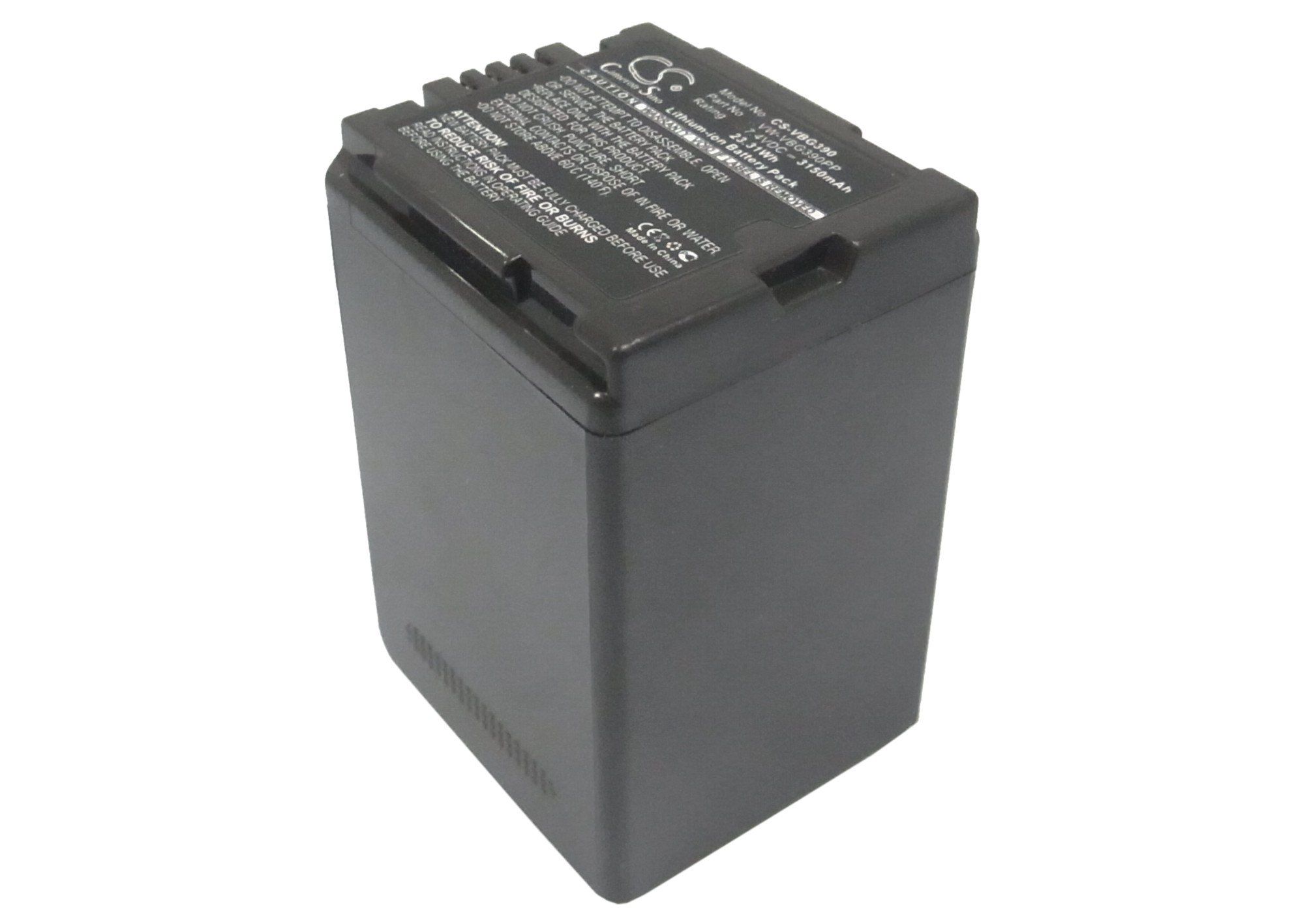 Panasonic VW-VBG390 camera battery 3150mAh