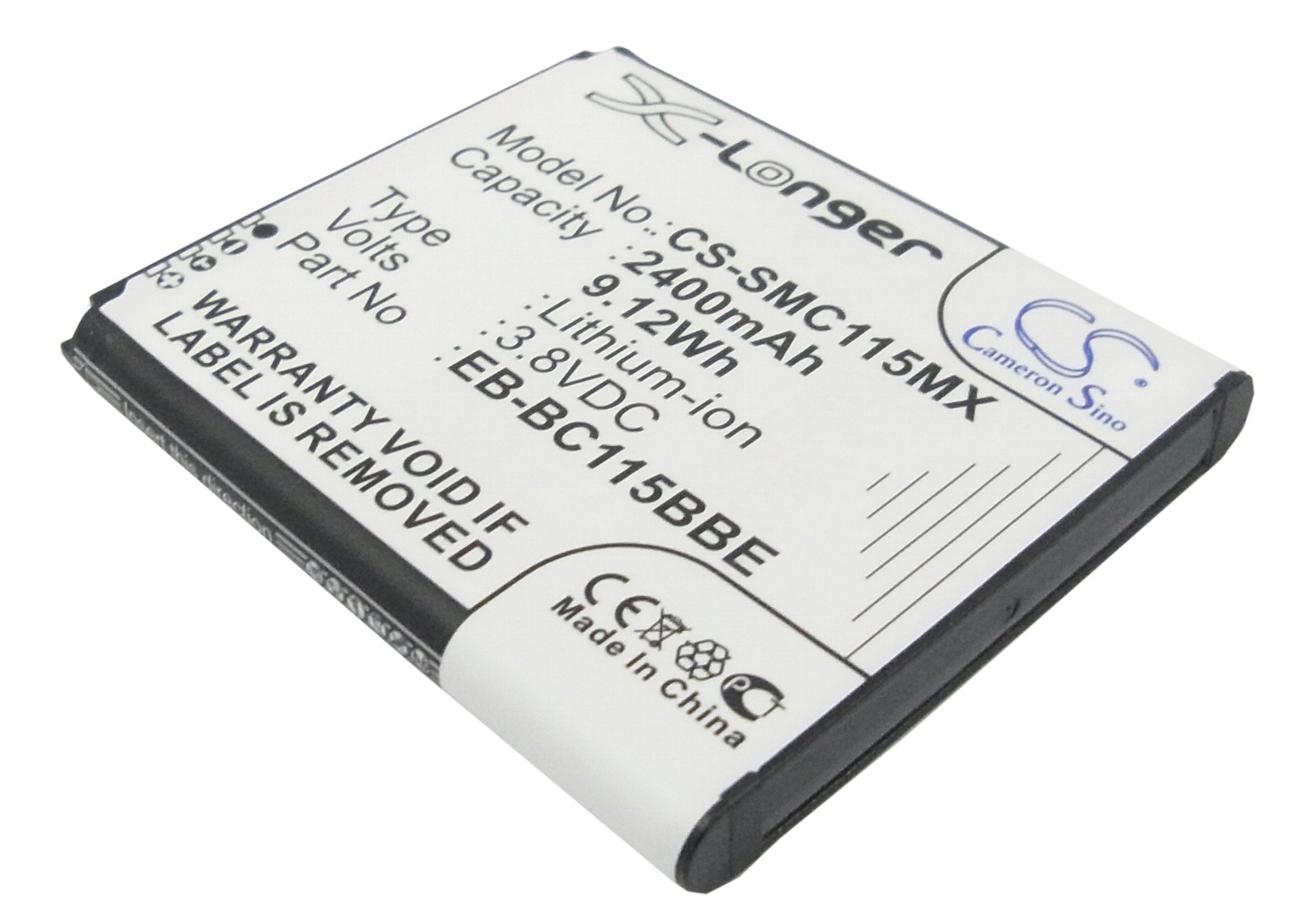 Samsung EB-BC115BBC, EB-BC115BBE battery 2000mAh