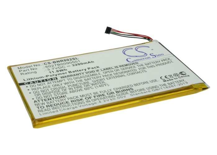 Barnes and Noble 6027B0090501 e-lasītāja akumulators 3200mAh