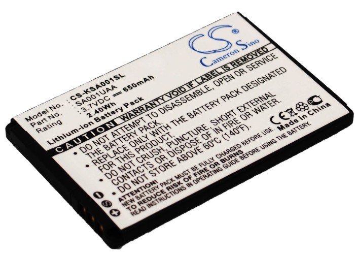 Sanyo SA001UAA, KY003UAA akumulatoru 650mAh