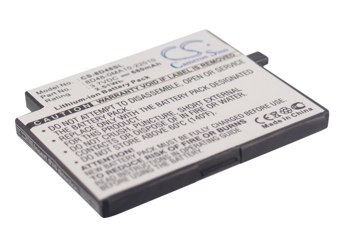 Sendo 8D48-0MA10-22010 akumulatoru 680mAh