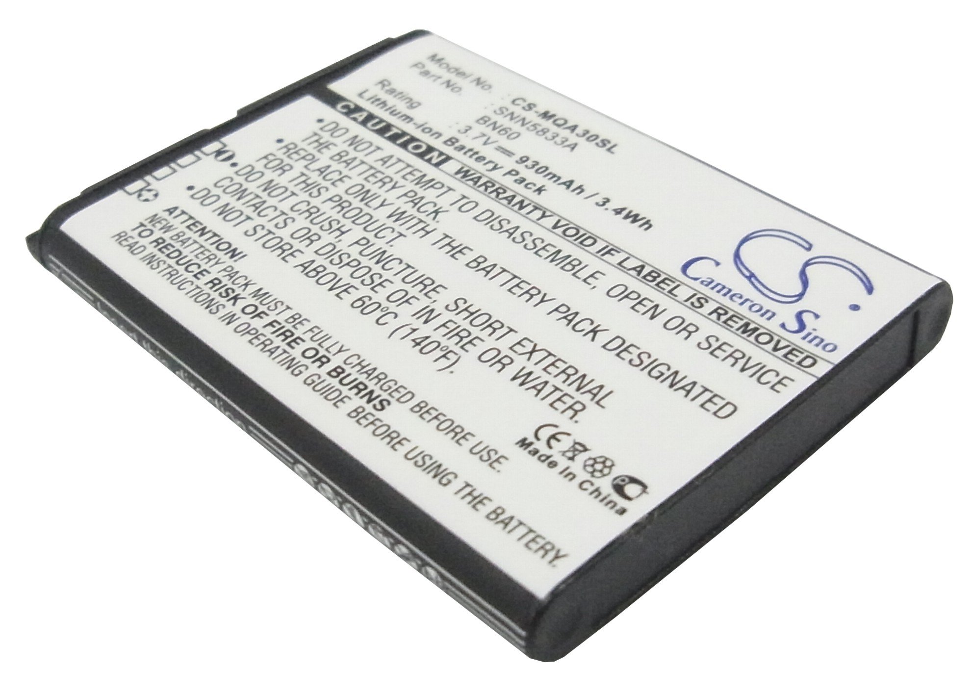 Motorola QA30 aku 930mAh