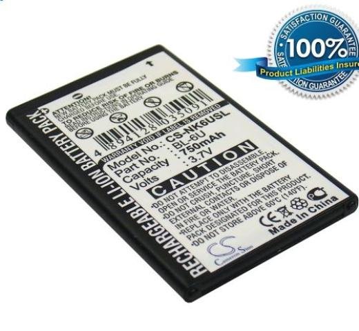 Nokia BL-6U akumulatoru  750mAh
