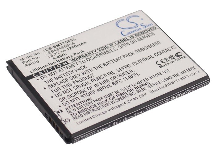 Samsung EB484659VA mobiiltelefoni aku 1200mAh