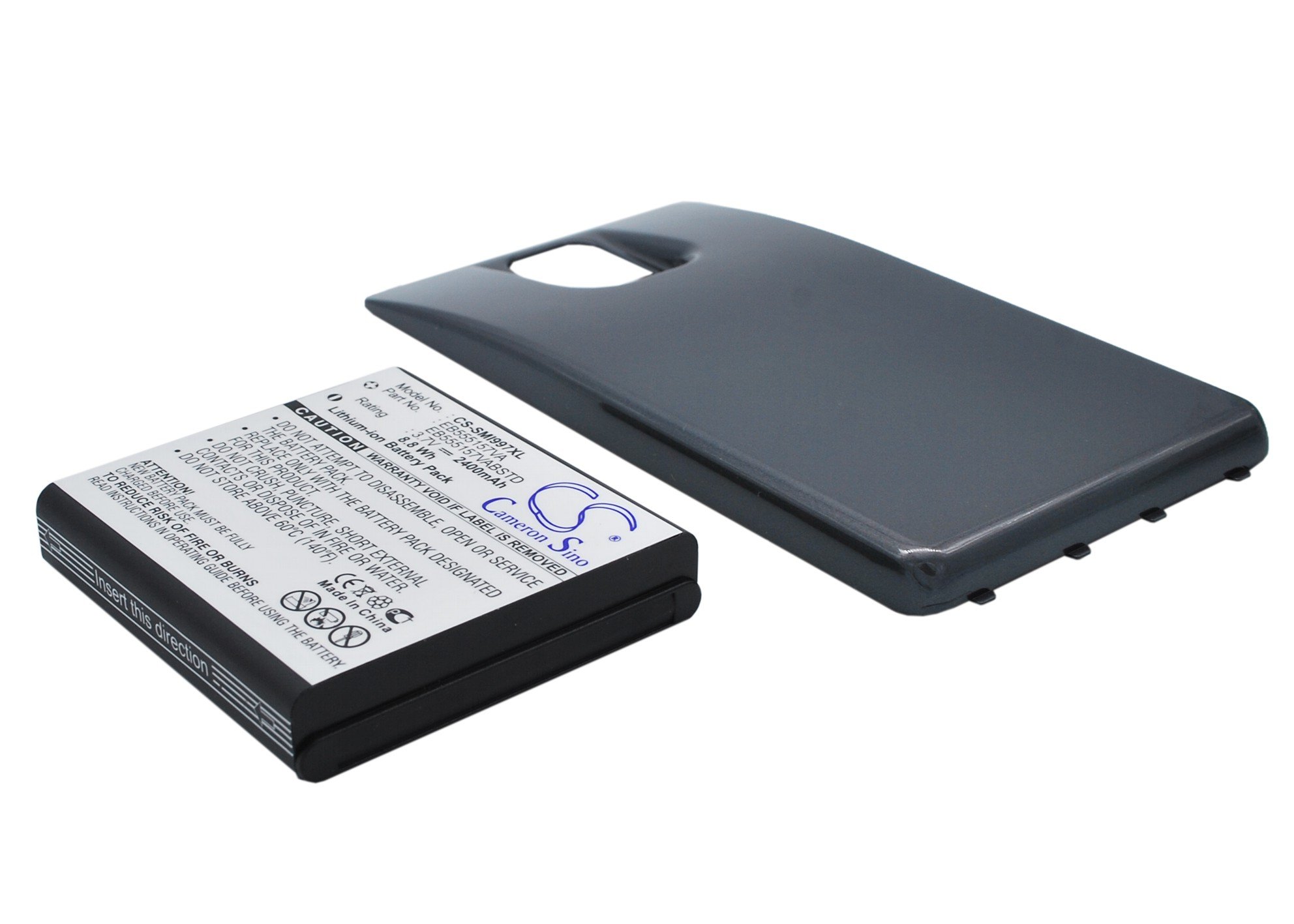 Samsung EB555157VA, EB555157VABSTD mobile phone battery 2400mAh with new backcover