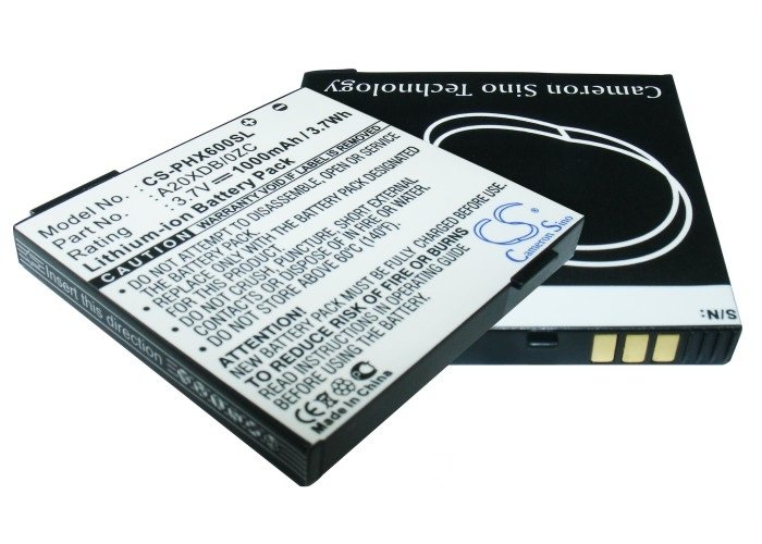 Philips A20XDB/0ZC akumulatoru 1000mAh