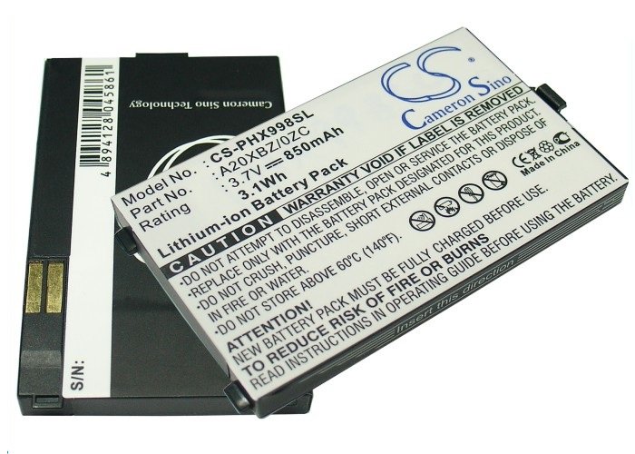Philips A20XBZ/0ZC akumulatoru 850mAh