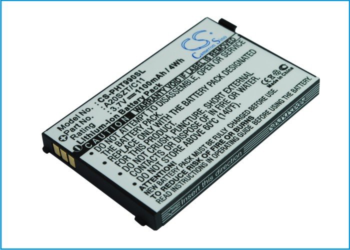 Philips A20SZT/C11 akumulatoru 1000mAh
