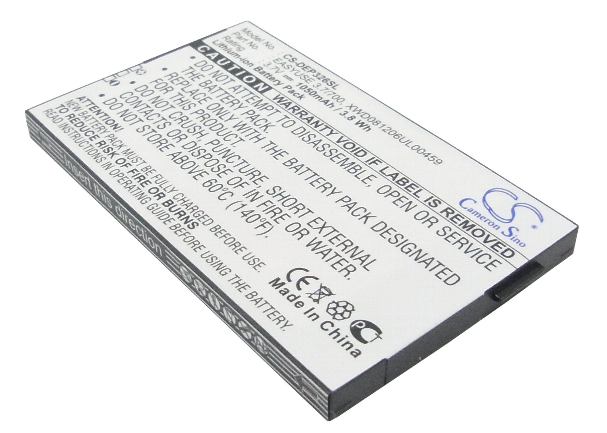 Doro EASYUSE 3.7/700, XWD081206UL00459 mobile phone battery 1050mAh