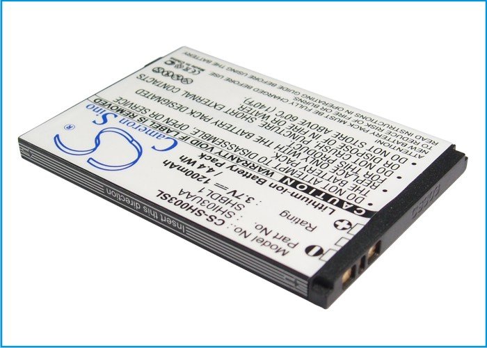 Sharp SHI03UAA, SHBDL1 akumulatoru 1200mAh