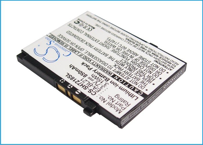 Sharp EA-BL21, O028A, 100700006007 akumulatoru 850mAh
