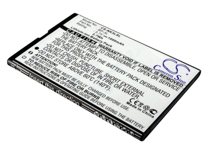 Nokia BP-3L akumulatoru 1000mAh