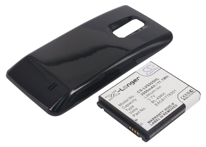 LG Extended With Back Cover BL-49KH, EAC61778301 аккумулятор 3000mAh